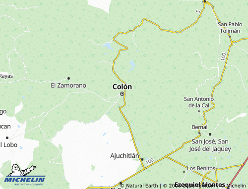 Mappa MICHELIN La Guanajuato - ViaMichelin