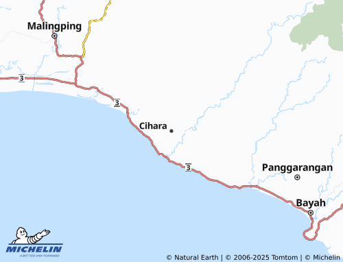 MICHELIN Cihara map - ViaMichelin