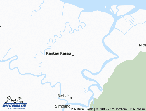 MICHELIN Rantau Rasau map - ViaMichelin