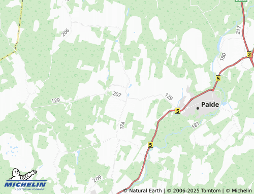 MICHELIN Väätsa map - ViaMichelin