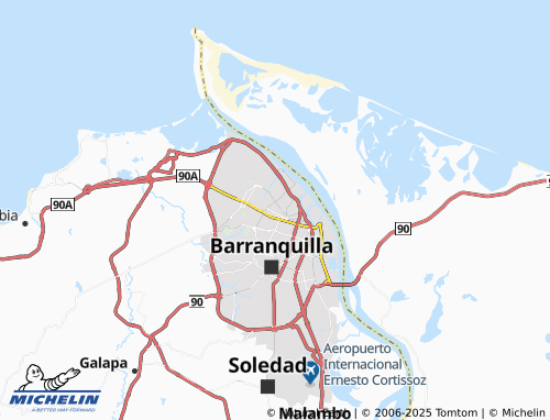 MICHELIN El Prado map - ViaMichelin