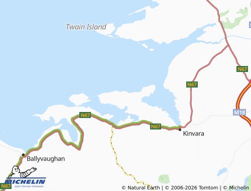 Kaart MICHELIN Newtownlynch - ViaMichelin