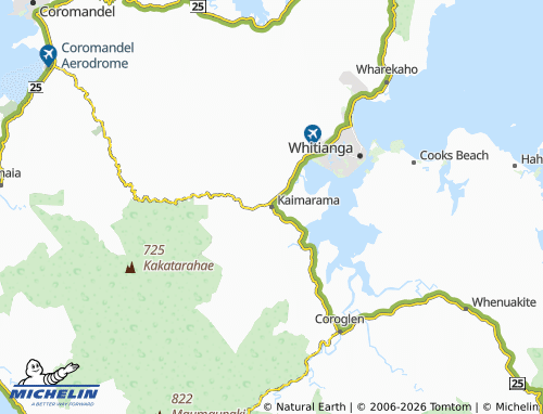 Mapa MICHELIN Kaimarama - ViaMichelin