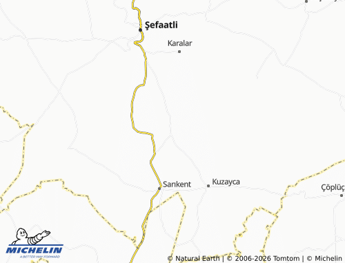 Kaart MICHELIN Tahiroğlu - ViaMichelin