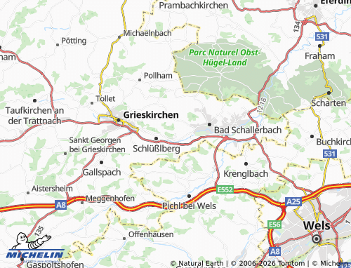 MICHELIN Hiererberg map - ViaMichelin