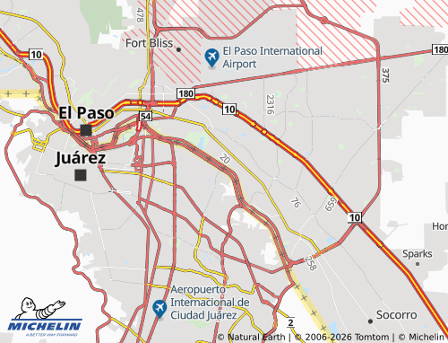 MICHELIN Alondra map - ViaMichelin