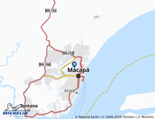 MICHELIN-Landkarte Infraero - ViaMichelin