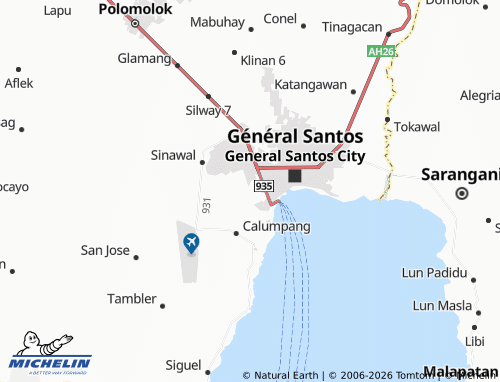 Mappa MICHELIN Labangal - ViaMichelin