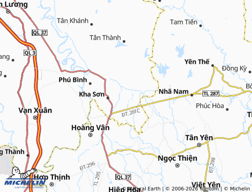 Mapa MICHELIN Lương Phú - ViaMichelin