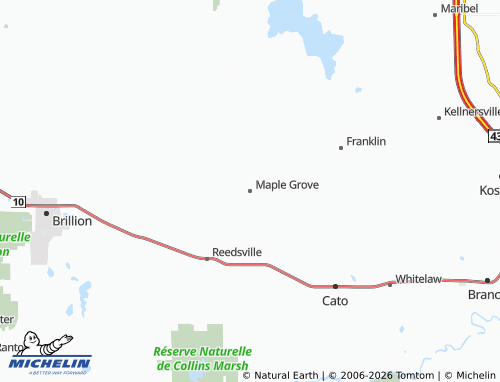 Kaart MICHELIN Maple Grove - ViaMichelin
