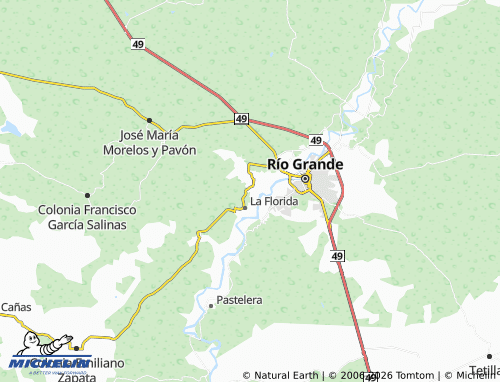 Mapa MICHELIN Ignacio López Rayón - ViaMichelin