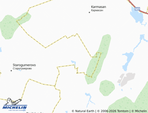 MICHELIN-Landkarte Sultanayevo - ViaMichelin