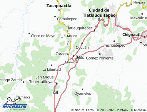 Carte MICHELIN Zaragoza - ViaMichelin