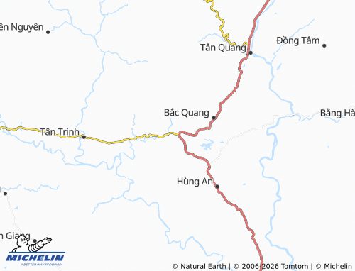 Mapa MICHELIN Bắc Quang - ViaMichelin