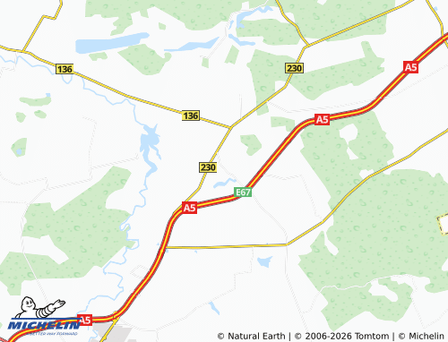 Mappa MICHELIN Sasnava - ViaMichelin