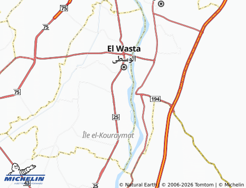 Mappa MICHELIN al-Diyabiyyah - ViaMichelin