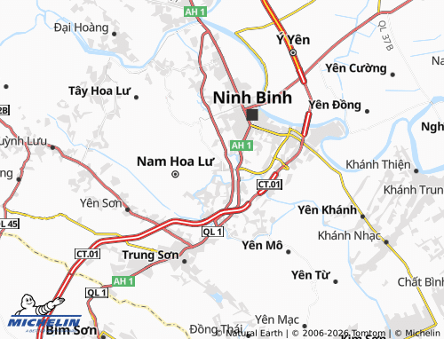 Mapa MICHELIN Ninh Thắng - ViaMichelin