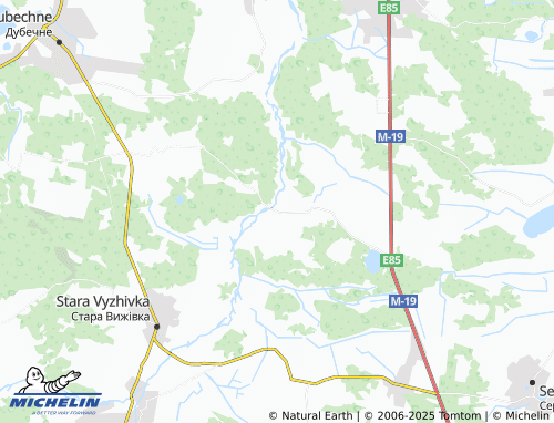 MICHELIN Poliske map - ViaMichelin