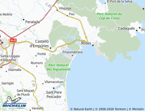 Mappa MICHELIN Empuriabrava - ViaMichelin