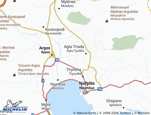 Mapa MICHELIN Laloukas - ViaMichelin