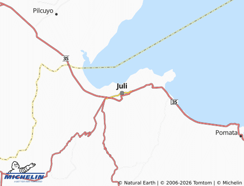 Mappa MICHELIN Juli - ViaMichelin