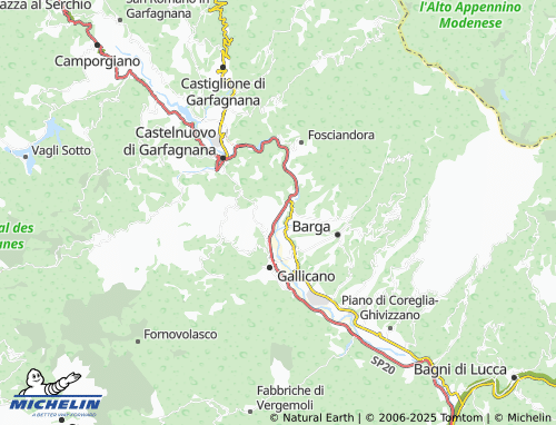 MICHELIN La Barca map - ViaMichelin