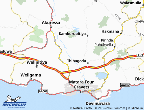 Mapa MICHELIN Narangala - ViaMichelin