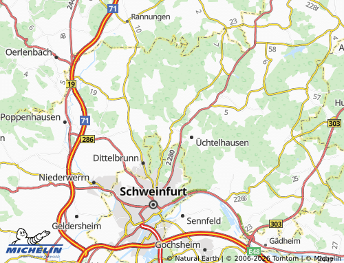 MICHELIN Zell map - ViaMichelin