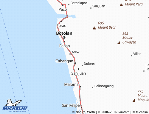 MICHELIN Santa Rita map - ViaMichelin