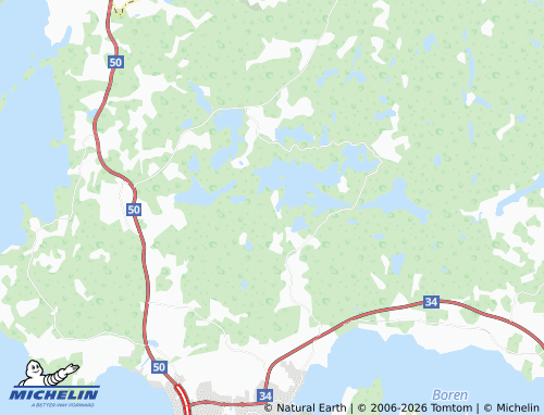 MICHELIN-Landkarte Djupvik - ViaMichelin