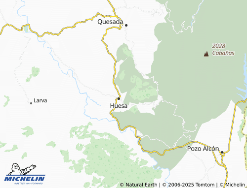 MICHELIN Rincones map - ViaMichelin