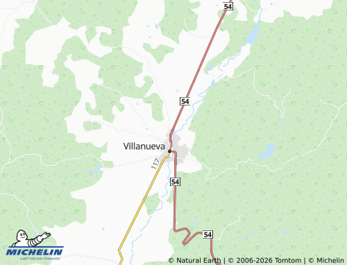MICHELIN Magisterial Santa Cruz map - ViaMichelin