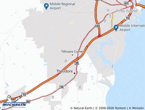 Mappa MICHELIN Tillmans Corner - ViaMichelin