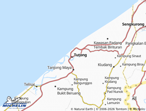 Kaart MICHELIN Kampung Petani - ViaMichelin