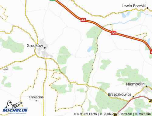 MICHELIN Żelazna map - ViaMichelin