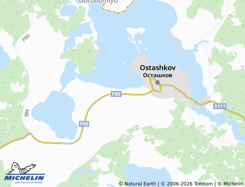 Carte MICHELIN Gladkiy Lug - ViaMichelin