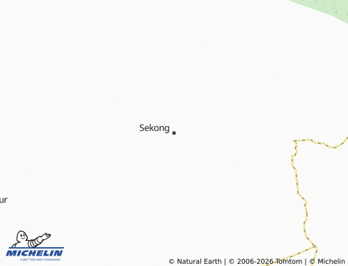 Kaart MICHELIN Sekong - ViaMichelin