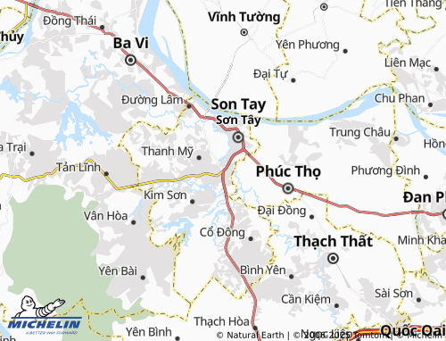 Mappa MICHELIN Sơn Lộc - ViaMichelin
