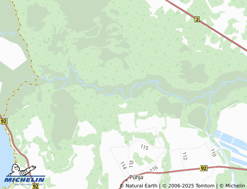 MICHELIN Palupõhja map - ViaMichelin