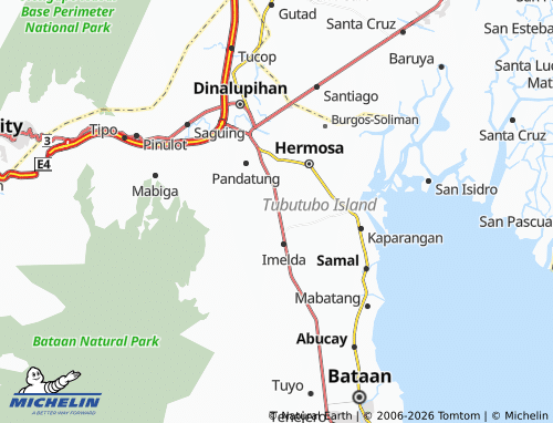 Mappa MICHELIN Tugatog - ViaMichelin
