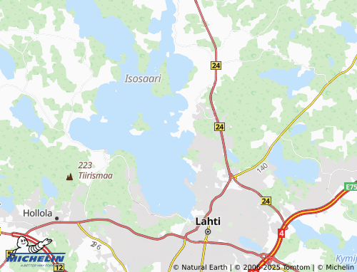 MICHELIN Karjusaari map - ViaMichelin