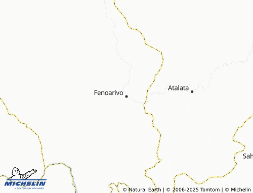 MICHELIN-Landkarte Fenoarivo - ViaMichelin