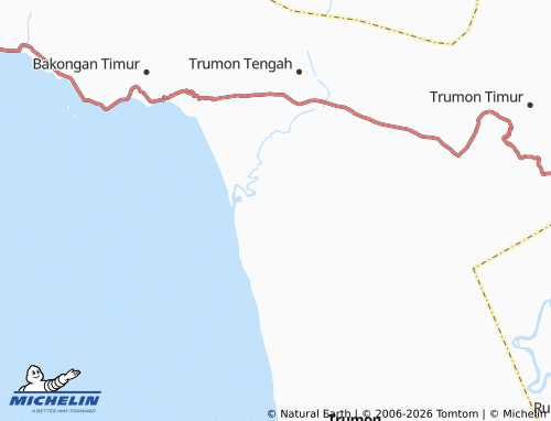 MICHELIN Ujong Tanoh map - ViaMichelin