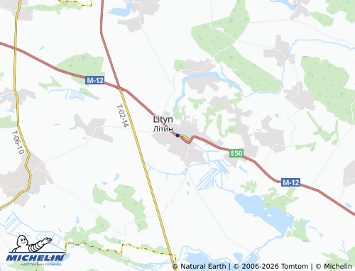Mappa MICHELIN Lityn - ViaMichelin