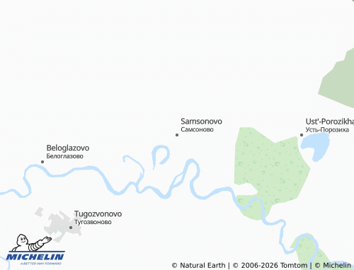 MICHELIN-Landkarte Samsonovo - ViaMichelin