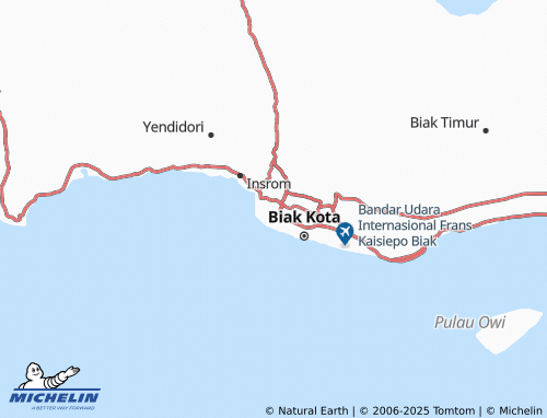 MICHELIN Babrinbo map - ViaMichelin