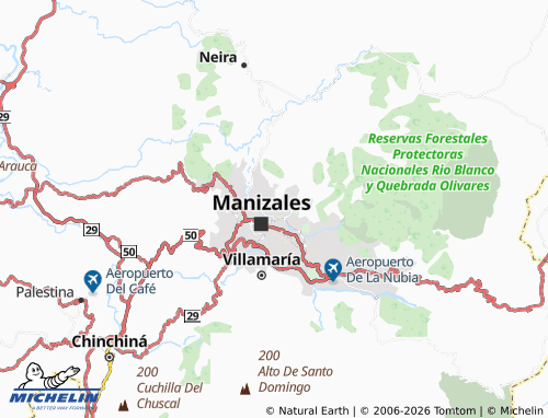 Mapa MICHELIN Altos de Capri - ViaMichelin