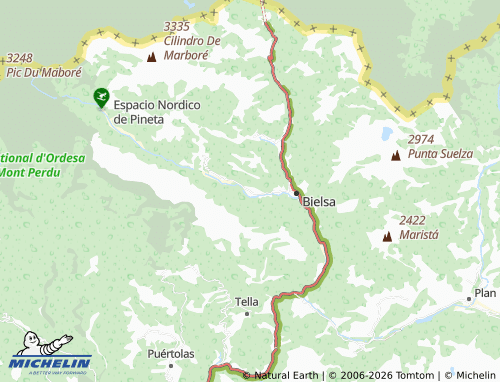MICHELIN Pineda map - ViaMichelin
