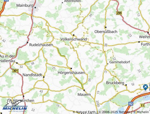 MICHELIN-Landkarte Margarethenried - ViaMichelin