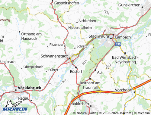 Mapa MICHELIN Staig - ViaMichelin